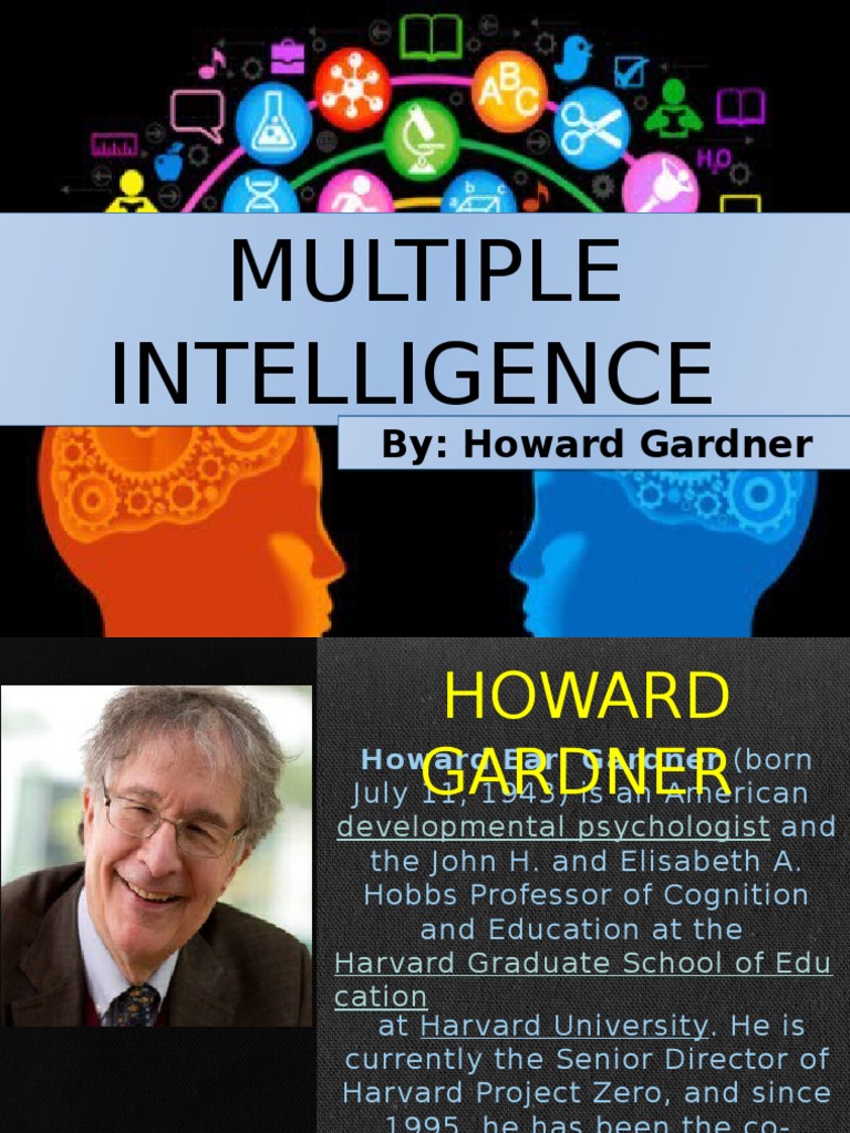 Professor Howard Gardner: Psikolog Amerika yang Mengembangkan Teori Multiple Intelligences