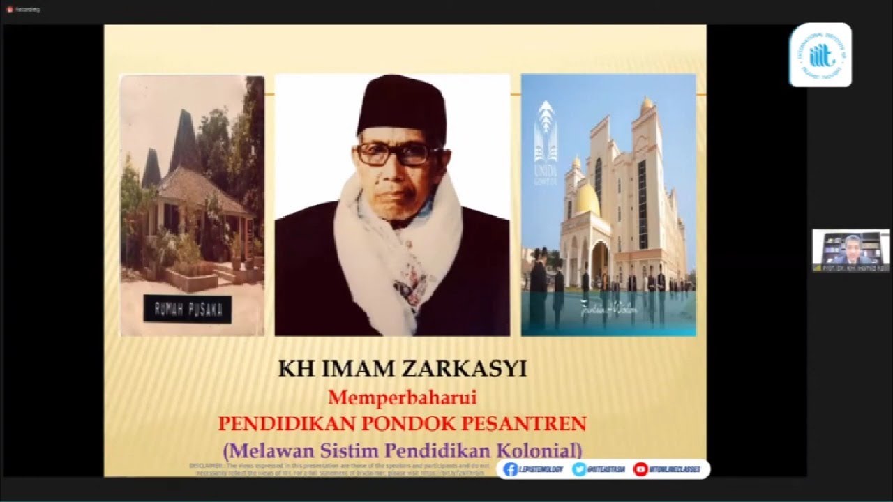 KH Imam Zarkasyi: Pendiri Pondok Modern Gontor dan Pendidikan Modern Islam