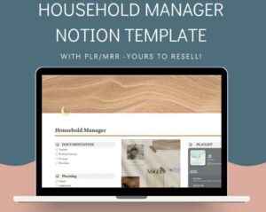 153. Household Manager Notion Template