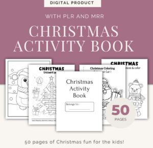 167. Buku Aktivitas Natal Untuk Anak