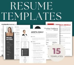 172. 15 Template Resume Professional