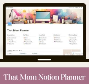 176. That Mom Notion Planner