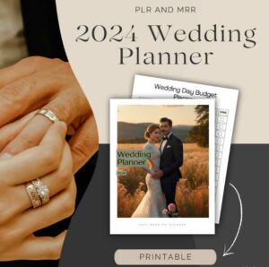 179. Printable Wedding Planner