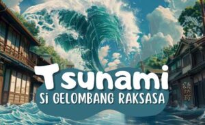 194. Buku Cerita Anak: Tsunami Si Gelombang Raksasa