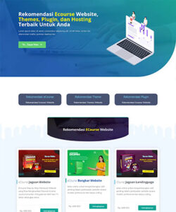 7. 130 Template Produk Digital Elementor