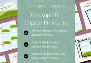 138. Mockup Templates for Digital Products