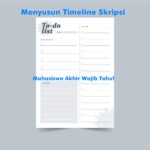 Panduan Menyusun Timeline Skripsi dan Tugas Akhir agar Tepat Waktu