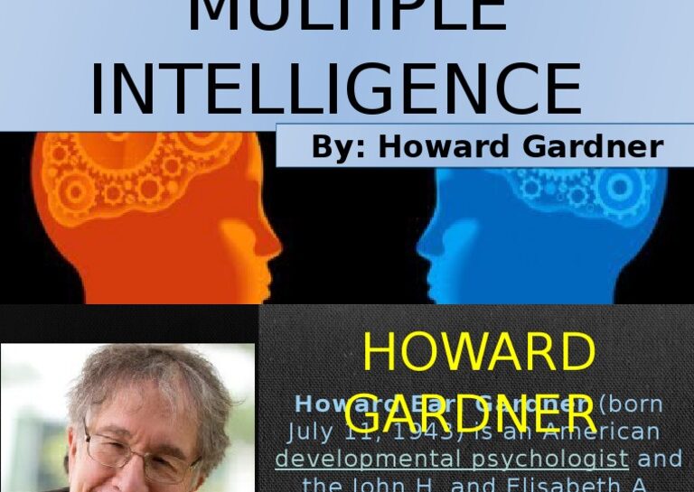 Professor Howard Gardner: Psikolog Amerika yang Mengembangkan Teori Multiple Intelligences